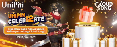 UniPin #Celeb12ate — Pesta untuk Para Petualang Cloud Song